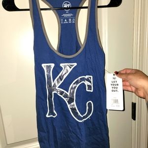 Kansas City royals women's tanktop